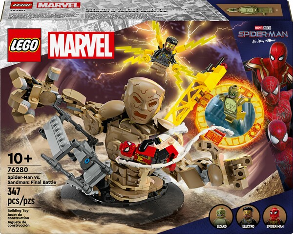 LEGO LEGO 76280 Spider-Man vs. Sandman: Final Battle 673419390897