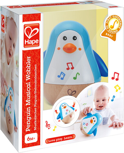 Hape Pingouin culbuto musical 6943478017702
