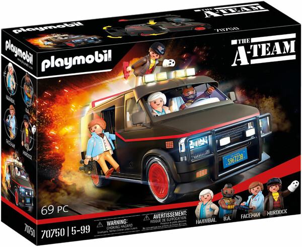 Playmobil Playmobil 70750 Le fourgon de l'agence tous risque (A-Team) 4008789707505