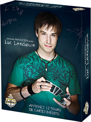 Gladius Devenez magicien avec Luc Langevin 1 (fr) DVD 12 tours de cartes 620373049200