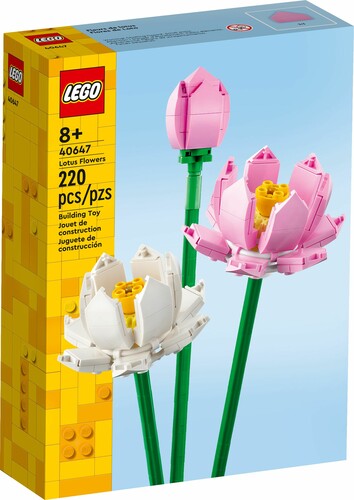 LEGO LEGO 40647 Icons Les fleurs de lotus 673419382380