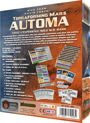 Intrafin Games terraforming mars (fr) ext automa 5425037741439