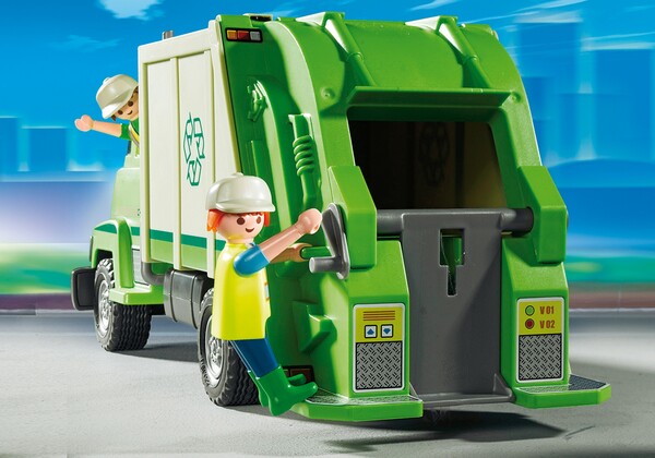 Playmobil Playmobil 5679 Camion de recyclage vert (ancien 5938) (juin 2016) 4008789056795