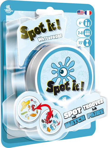 Zygomatic Spot it! / dobble (fr/en) Waterproof (blister) 3558380052852