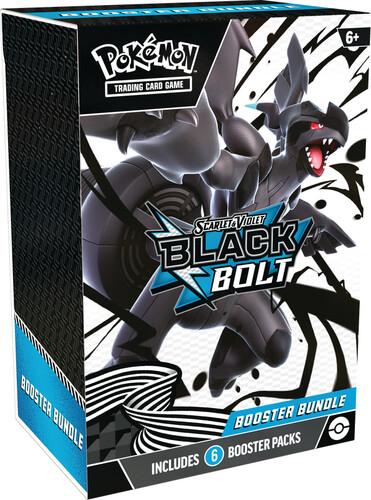 Pokémon Pokemon Black Bolt & White Flare - black bolt - booster bundle (6) 196214129290