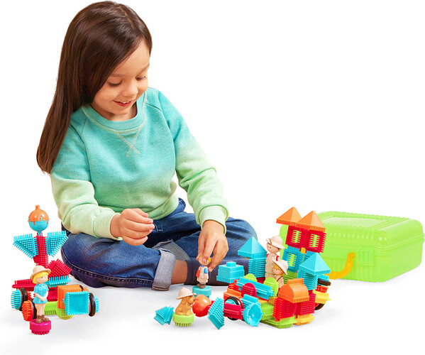 B. Brand bristle blocks - mallette safari 85 pièces 062243254305