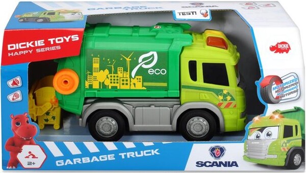 Dickie Toys Camion à ordures sons et lumières 4006333013010