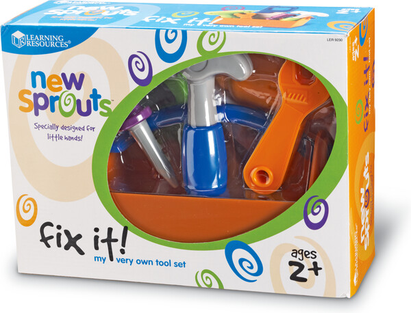 Learning Resources fix it! tool set sprouts 765023092301