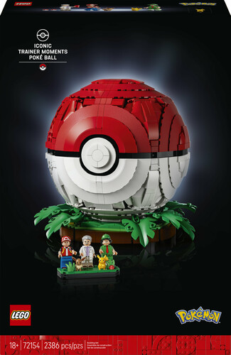 LEGO LEGO 72154 Poké Ball - Moments emblématiques de Dresseurs 673419424943