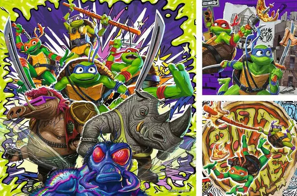 Ravensburger casse-tête Casse-tête 49x3 Tortues Ninja action 4005555040125