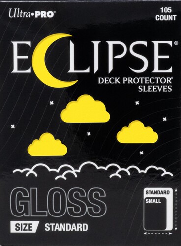 Ultra PRO Protecteurs de cartes Standard Eclipse PRO-Gloss lemon yellow 105ct 074427167073
