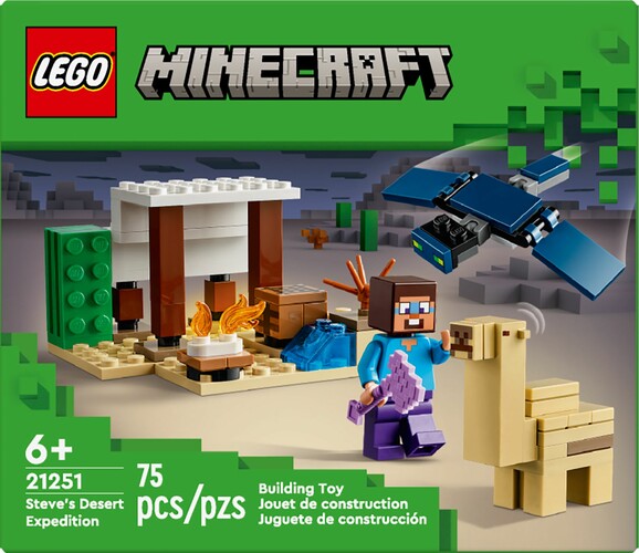 LEGO LEGO 21251 L’expédition de Steve dans le désert 673419388450