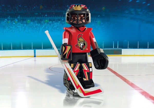 Playmobil Playmobil 9018 LNH Gardien de but de hockey Sénateurs d'Ottawa (NHL) (avril 2016) 4008789090188