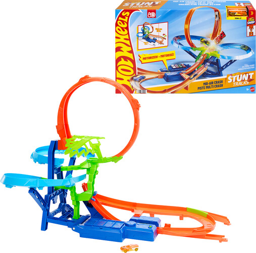 Hot Wheels Hot Wheels - stunt tracks - piste multi crash 194735293841