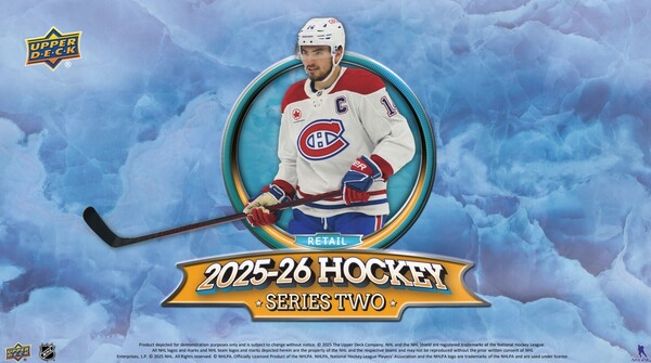 Upper Deck Upper Deck Series Two Hockey 25/26 blaster (12/4/20) 053334438285