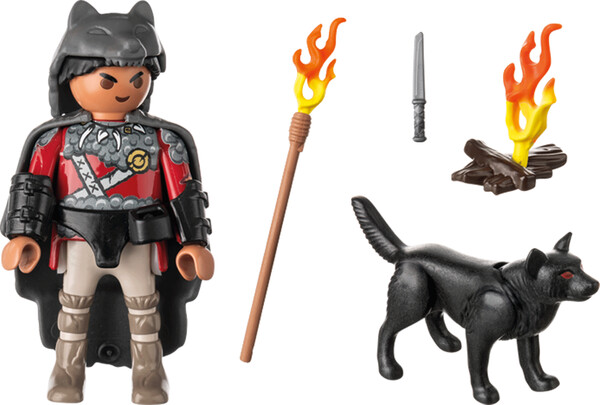 Playmobil Playmobil 71482 Guerrier avec loup 4008789714824