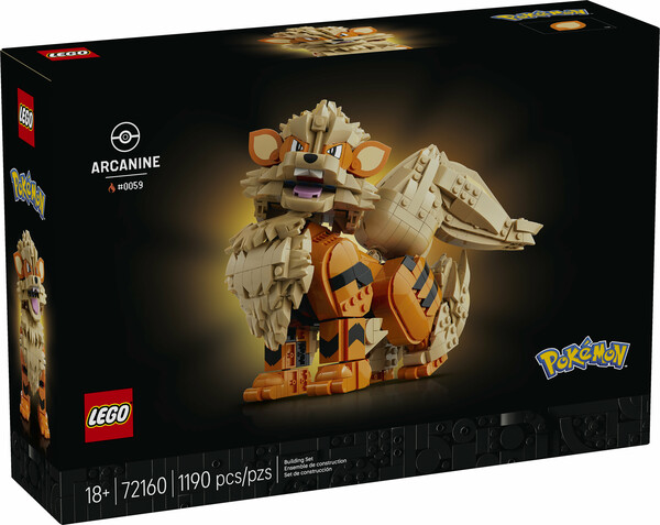 LEGO LEGO 72160 Pokemon Arcanin 673419424868