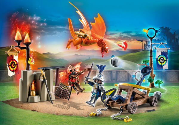 Playmobil Playmobil 71210 Tournoi chevalier N contre combattant BR 4008789712103