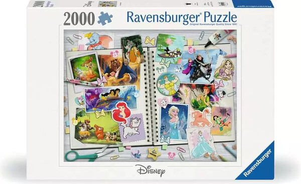 Ravensburger casse-tete Casse-tête 2000 Disney Scrapbook 4005555015567