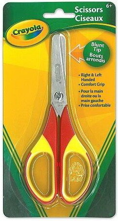 Crayola Ciseaux métalliques à bouts ronds 063652300904