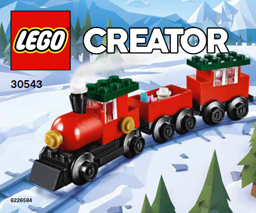LEGO LEGO 30543 Creator Train de Noël en sachet 673419283816