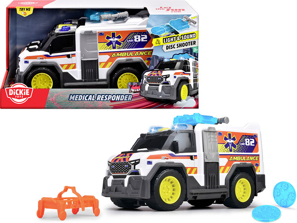 Dickie Toys City Heroes - ambulance sons et lumières 30 cm 4006333088643