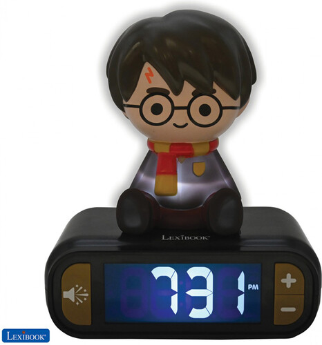 Lexibook lexibook - réveil veilleuse avec sons - harry potter 3380743092195