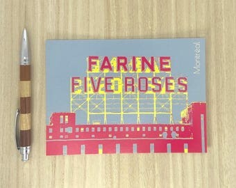 jazzkdupro Carte postale Farine Five Roses POP 