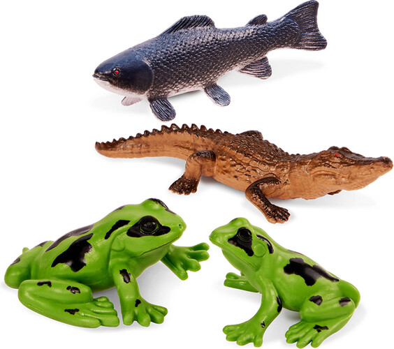 Terra terra - tube 8 pcs animaux de rivière 8-12 en tube 062243499454