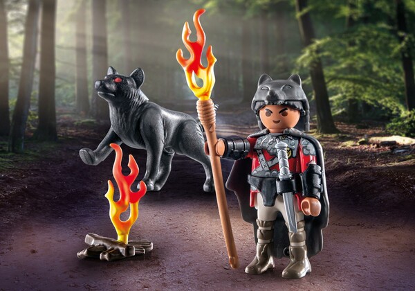 Playmobil Playmobil 71482 Guerrier avec loup 4008789714824