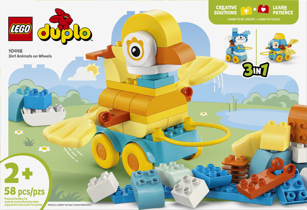 LEGO LEGO 10448 Animaux sur roues 3-en-1 673419405393