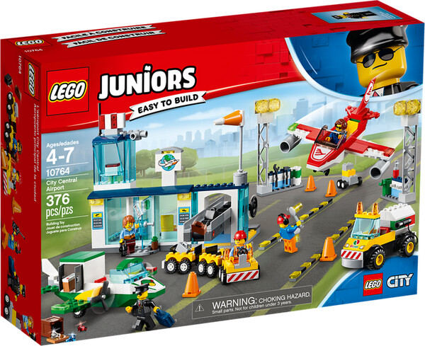 LEGO LEGO 10764 Juniors L'aéroport City Central, City 673419284172