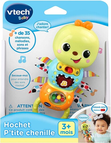 VTech VTech Hochet P'tite chenille (fr) 3417765278051