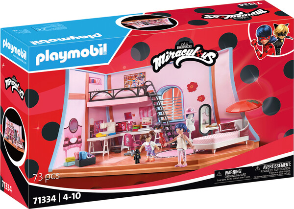 Playmobil Playmobil 71334 Miraculous Chambre de Marinette 4008789713346