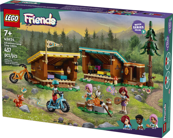 LEGO LEGO 42624 Les chalets douillets du camp d’aventure 673419390347