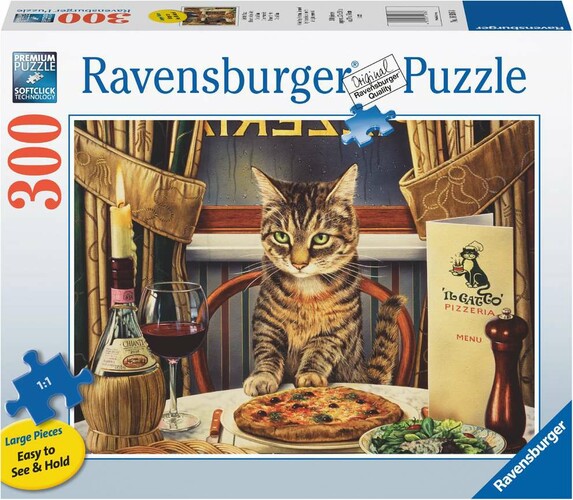 Ravensburger Casse-tête 300 Large Dîner en tête-à-tête 4005556169368