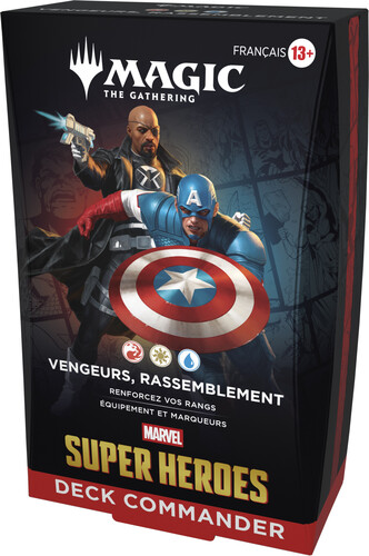 Wizards of the Coast MTG Marvel super heroes - commander deck Avengers assemble (francais) MTG
