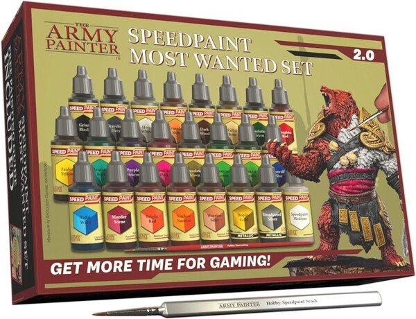 The Army Painter Warpaints Speedpaint - ensemble 2.0 most wanted 5713799806009