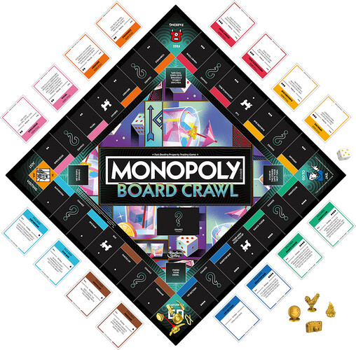 Hasbro monopoly board crawl 195166276168