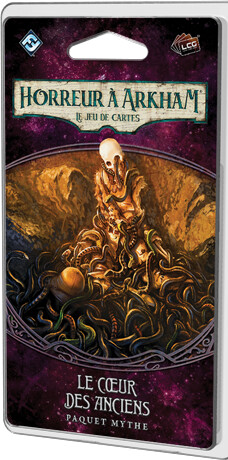 Fantasy Flight Games Horreur à Arkham jeu de cartes (fr) ext le coeur des anciens 8435407619524