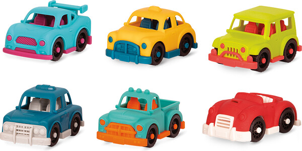 B. Brand B.Toys - happy cruisers 6 mini véhicules 062243472334