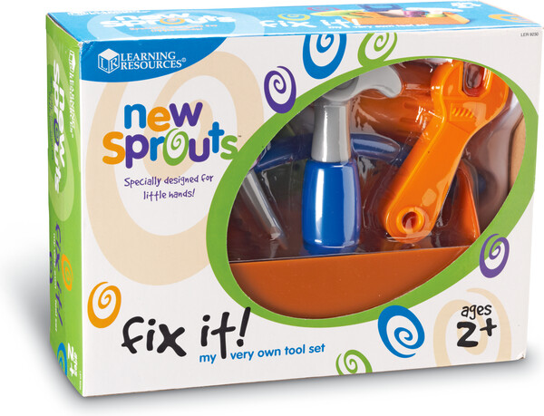 Learning Resources fix it! tool set sprouts 765023092301