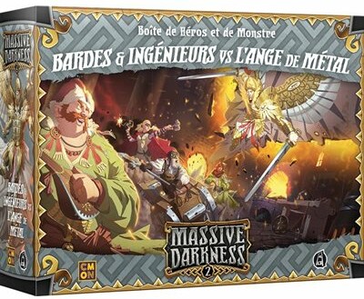 CMON Massive Darkness 2 (fr) ext Bardes et ingénieurs VS anges du métal 3558380095057