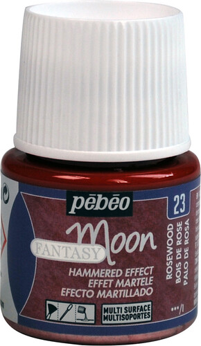 pébéo Peinture à effet martelé Fantasy Moon 45ml bois de rose 23 3167860098688