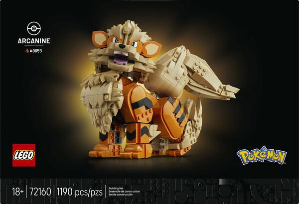 LEGO LEGO 72160 Pokemon Arcanin 673419424868