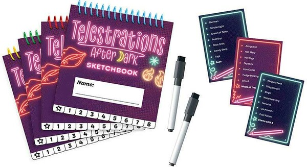 USAopoly Telestrations (en) After Dark 700304159717