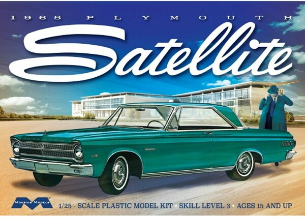 Moebius Models Modèle à coller 65 plymouth satellite 1/25 707600112156