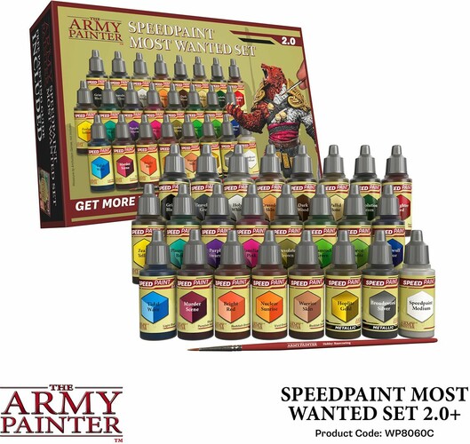 The Army Painter Warpaints Speedpaint - ensemble 2.0 most wanted 5713799806009