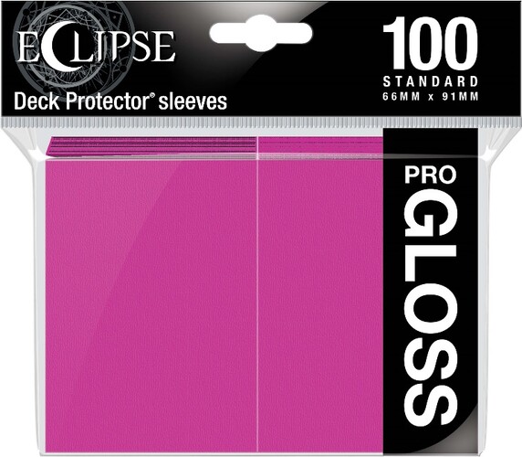 Ultra PRO Protecteurs de cartes Standard Eclipse PRO-Gloss Rose 100ct 074427156091