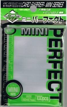 KMC Sleeves Protecteurs de cartes Small (japanese) Perfect Fit 60x87mm 100ct 4521086001478